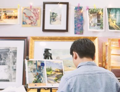 KHÓA HỌC MÀU GOUACHE PHONG CẢNH
