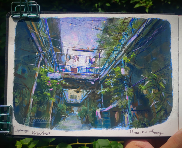 Vẽ tranh từ ảnh chụp 1