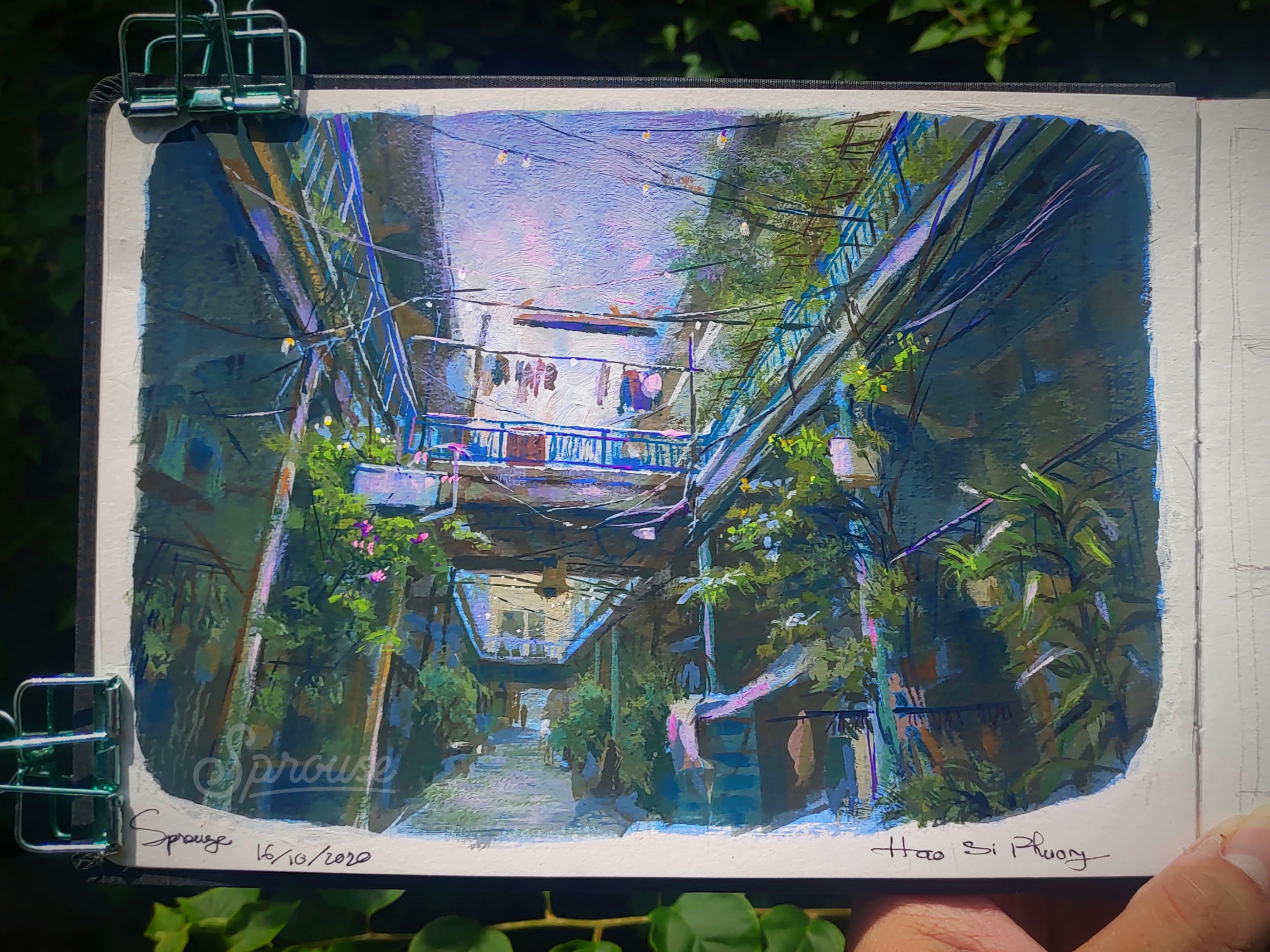 Vẽ tranh từ ảnh chụp 1